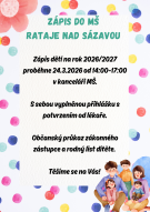 Zápis do MŠ 2