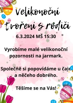 Velikonoční tvoření s rodiči  1